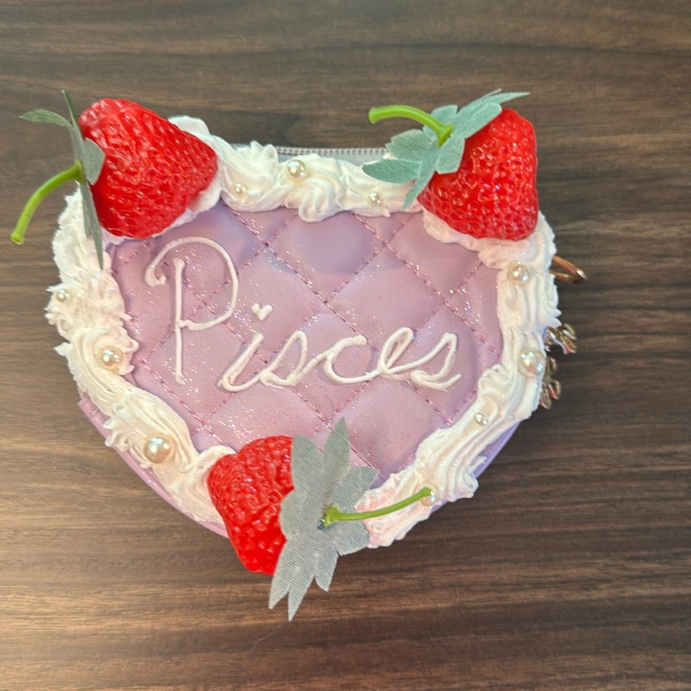 Pisces Crossbody cake purse